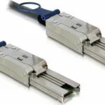 DeLock Mini SAS - Mini SAS Cable 1m Μαύρο (83061)