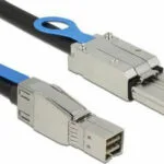 DeLock SAS - Mini SAS Cable 3m Μαύρο (83735)