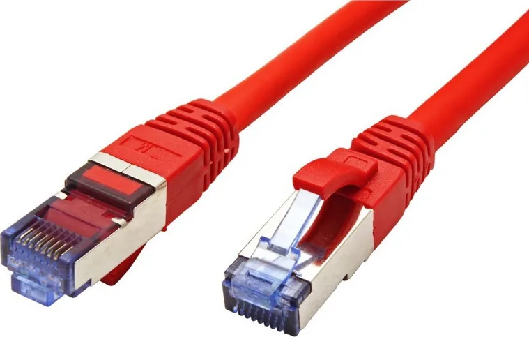 Value S/FTP Cat.6a (Gigabit) Καλώδιο Δικτύου Ethernet 5m Κόκκινο 21.99.1925 - Image 1