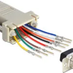 DeLock Μετατροπέας Serial male σε RJ-45 female Λευκό (65462)