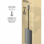 Club3D Μετατροπέας USB-C male σε DVI-I female Ασημί 1τμχ CAC-1510