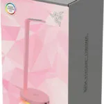Razer Base Station V2 Chroma Επιτραπέζια Βάση Ακουστικών με Φωτισμό LED Κάρτα ήχου και Θύρα USB Quartz Pink