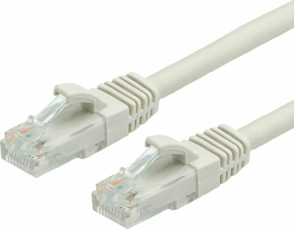 Value U/UTP Cat.6a (Gigabit) Καλώδιο Δικτύου Ethernet 1m Γκρι 21.99.0871 - Image 1
