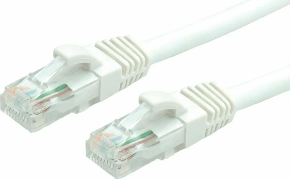 Value U/UTP Cat.6a (Gigabit) Καλώδιο Δικτύου Ethernet 0.5m Λευκό 21.99.1470 - Image 1
