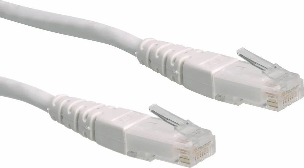 Roline U/UTP Cat.6 (Gigabit) Καλώδιο Δικτύου Ethernet 1m Λευκό 21.15.1536 - Image 1