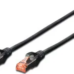 Digitus S/FTP Cat.6 (Gigabit) Καλώδιο Δικτύου Ethernet 7m Μαύρο DK-1644-070/BL