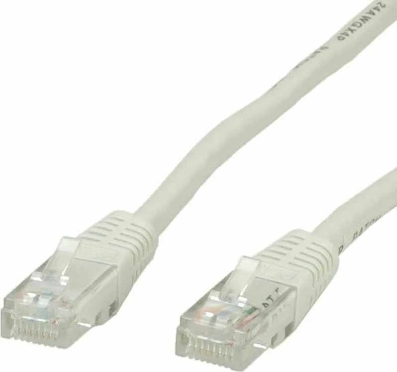 Value U/UTP Cat.5e (Gigabit) Καλώδιο Δικτύου Ethernet 20m Γκρι 21.99.0520 - Image 1