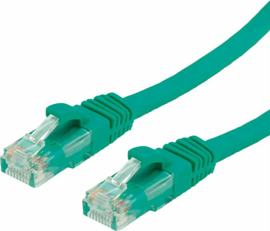 Value U/UTP Cat.6a (Gigabit) Καλώδιο Δικτύου Ethernet 10m Πράσινο 21.99.1447 - Image 1