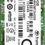 Transcend 420S SSD 480GB τύπου M.2 με σύνδεση SATA III TS480GMTS420S