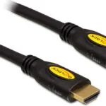 DeLock HDMI 1.4 High Speed 1080p 120Hz Cable HDMI male - HDMI male 2m Μαύρο 82583