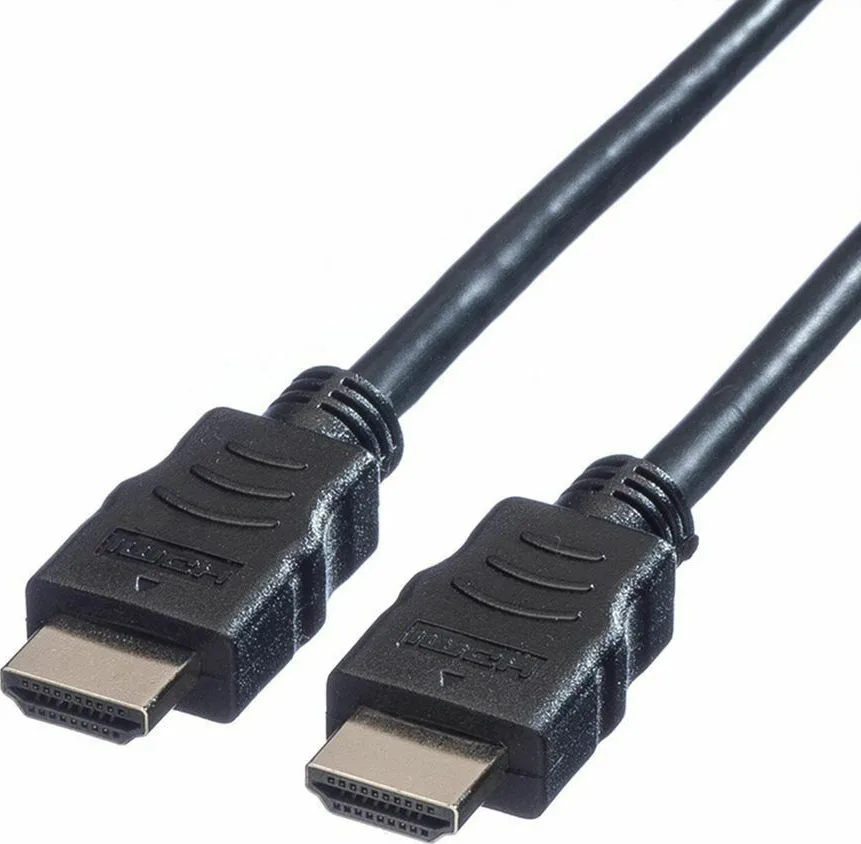Value HDMI 1.4 High Speed 1080p 120Hz Cable HDMI male - HDMI male 10m Μαύρο 11.99.5558 - Image 1