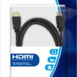 MediaRange HDMI 1.4 High Speed 1080p 120Hz Cable HDMI male - HDMI male 1.8m Μαύρο MRCS156