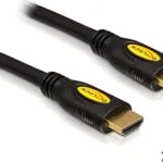 DeLock 82454 HDMI 2.0 Premium High Speed 4K 60Hz HDR Cable HDMI male - HDMI male 3m Μαύρο 82454