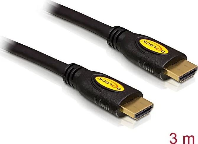20210226134800_delock_hdmi_cable_with_ethernet_hdmi_male_hdmi_male_3m_82454.jpeg DeLock 82454 HDMI 2.0 Premium High Speed 4K 60Hz HDR Cable HDMI male - HDMI male 3m Μαύρο 82454 - Image 1