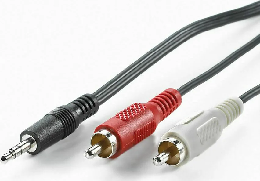 20210226140129_roline_audio_cable_3_5mm_male_2x_rca_male_5m_11_99_4345.jpeg Roline Καλώδιο Ήχου 3.5mm male - RCA male Μαύρο 5m με Επίχρυσους Ακροδέκτες 11.99.4345 - Image 1