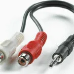 Roline Καλώδιο Ήχου 3.5mm male - RCA female Μαύρο 0.2m με Επίχρυσους Ακροδέκτες 11.09.4340