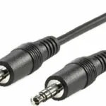 Roline Καλώδιο Ήχου 3.5mm male - 3.5mm male Μαύρο 2m με Επίχρυσους Ακροδέκτες 11.09.4502