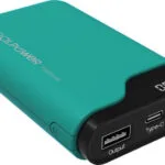 RealPower PB-7500C Power Bank 7500mAh με Θύρα USB-A και Θύρα USB-C Τιρκουάζ