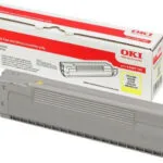 OKI 43487709 Γνήσιο Toner Laser Εκτυπωτή Κίτρινο 6000 Σελίδων 43487709