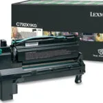 Lexmark C792X1KG Γνήσιο Toner Laser Εκτυπωτή Μαύρο High Yield Extra High Yield 20000 Σελίδων C792X1KG