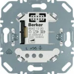 Hager Χωνευτός Μηχανισμός για Διακόπτη Dimmer Universal Μπουτόν 400W σε Ασημί Χρώμα 85421200
