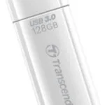 Transcend JetFlash 730 128GB USB 3.0 Stick Λευκό