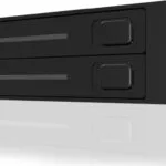 Icy Box Caddy Μαύρο (IB-2226STS)