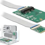 DeLock Κάρτα M.2 Key A E σε Mini PCIe (62848)