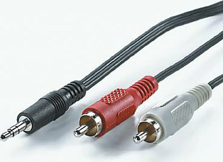 20210303171549_roline_audio_cable_3_5mm_male_2x_rca_male_10m_11_09_4349.jpeg Roline Καλώδιο Ήχου 3.5mm male - RCA male Μαύρο 10m με Επίχρυσους Ακροδέκτες 11.09.4349 - Image 1