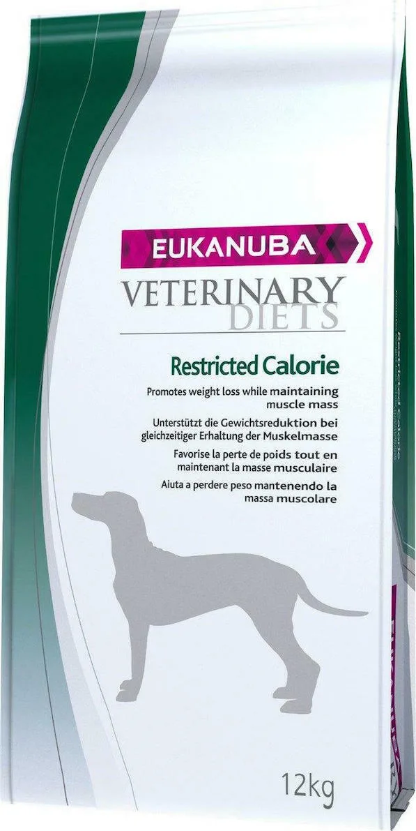 20210304135309_eukanuba_restricted_calorie_formula_12kg.jpeg Eukanuba Veterinary Diets Restricted Calorie 12kg Ξηρά Τροφή Διαίτης για Ενήλικους Σκύλους με Κοτόπουλο - Image 1