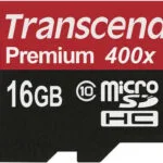 Transcend microSDHC 16GB U1 UHS-I