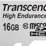 Transcend High Endurance microSDHC 16GB U1 UHS-I 21MB/s