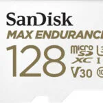Sandisk Max Endurance microSDXC 128GB U3 V30 UHS-I 100MB/s