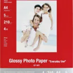 Canon GP-501 Φωτογραφικό Χαρτί Everyday Use A4 (21x30) 210gr/m² για Εκτυπωτές Inkjet 5 Φύλλα (0775B076)