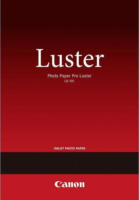Canon LU-101 Φωτογραφικό Χαρτί Pro Luster A3+ 260gr/m² για Εκτυπωτές Inkjet 20 Φύλλα (6211B008) - Image 1