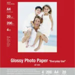 Canon GP-501 Φωτογραφικό Χαρτί Everyday Use A4 (21x30) 200gr/m² για Εκτυπωτές Inkjet 20 Φύλλα (0775B082)