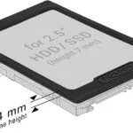 DeLock Βάση Στήριξης Δίσκου HDD/SSD 18216