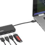 Manhattan IUSB31C-HUB430M Hub 4 Θυρών USB 3.2 με σύνδεση USB-C 164924