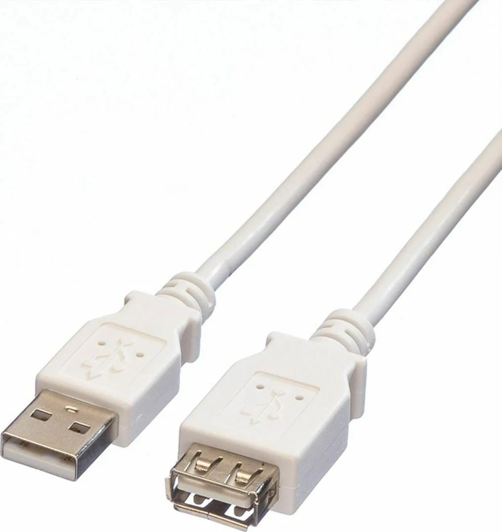 Roline USB 2.0 Cable USB-A male - USB-A female 1.8m (11.99.8949) - Image 1