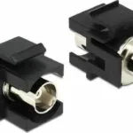 DeLock Keystone module BNC female - BNC female black