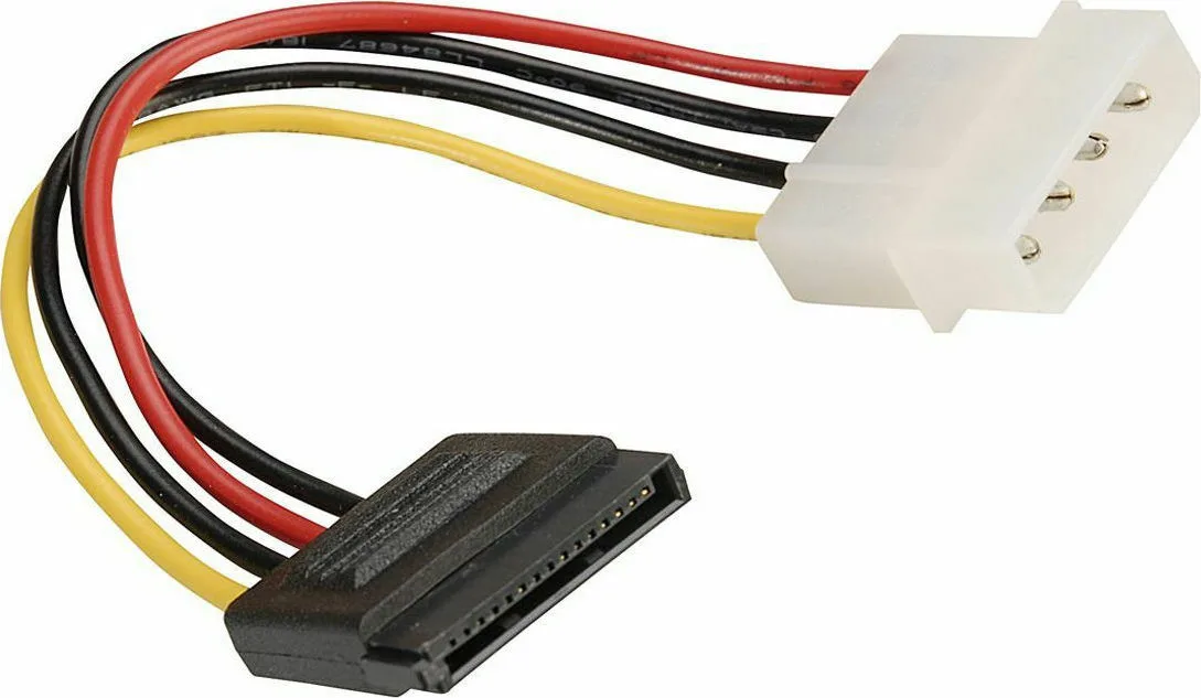 Roline 15-Pin Sata - 4-Pin Molex Cable 0.15m Πολύχρωμο 11.03.1055 - Image 1