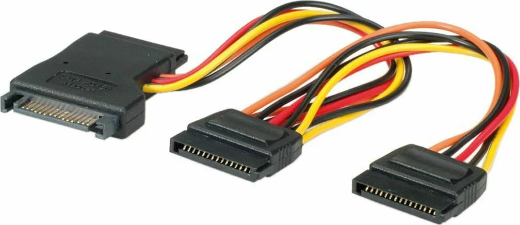 Roline 15-Pin Sata - 15-Pin Sata Cable 0.15m Πολύχρωμο 11.03.1041 - Image 1