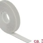 DeLock Grey Αυτοκόλλητη Ταινία Χριτς Χρατς Γκρι 3mx13mm 18275