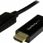 StarTech Cable DisplayPort male - HDMI male 1m Μαύρο (DP2HDMM1MB)