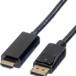 Roline Cable DisplayPort male - HDMI male 1m (11.04.5785)