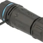 DeLock Connector RJ45 jack to RJ45 jack Cat.6A waterproof Blue (86701)
