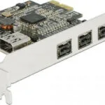 DeLock Κάρτα PCIe σε 3 εξωτερικές και 1 εσωτερική θύρα Firewire 400 (89864)