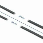DeLock Δεματικά Καλωδίων Πλαστικά 400mmx7.6mm σε Μαύρο χρώμα (10τμχ) (18953)