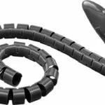 MediaRange Σπιράλ Bundle Tube 20mm 2.5m Μαύρο