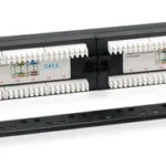 Equip Patch Panel Unshielded για Rack 1U 19" 24 Θυρών cat6 Μαύρο 135426